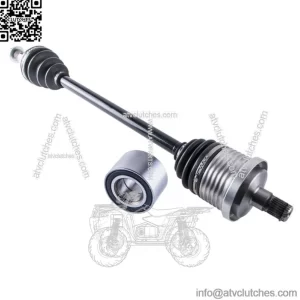 Can Am Maverick rear left right cv axle & wheel bearing 1000 2013 2014 2015