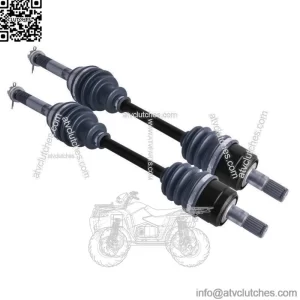 Kawasaki 610 Mule front cv axles set 2005 2006 2007 2008 2009 2010 2011 - 2016