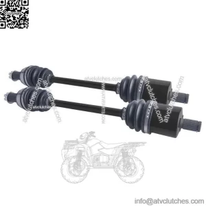 Polaris Sportsman Scrambler rear cv axles set XP 55" 1000 1334203