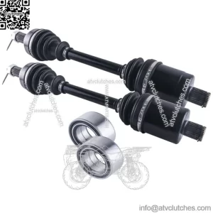 Polaris RZR 900 50" & 55" rear cv axles & wheel bearings set 1333080
