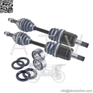 Honda Front cv axles wheel bearings & seals set TRX 450 Foreman 1998 - 2004