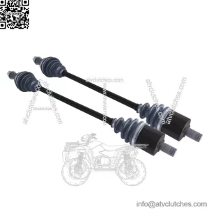 Polaris 900 RZR XP front cv axles set 2011 2012 2013 2014 1332825