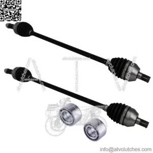 Can Am rear cv axles & wheel bearings set for Maverick X3 Turbo 64" 705502154