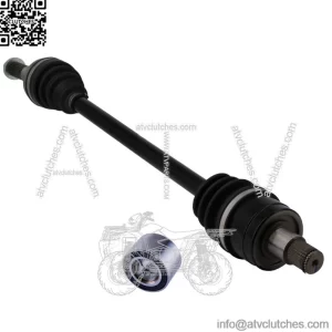 Kawasaki Mule Pro front left or right cv axle & wheel bearing FX FXT FXR DX DXT