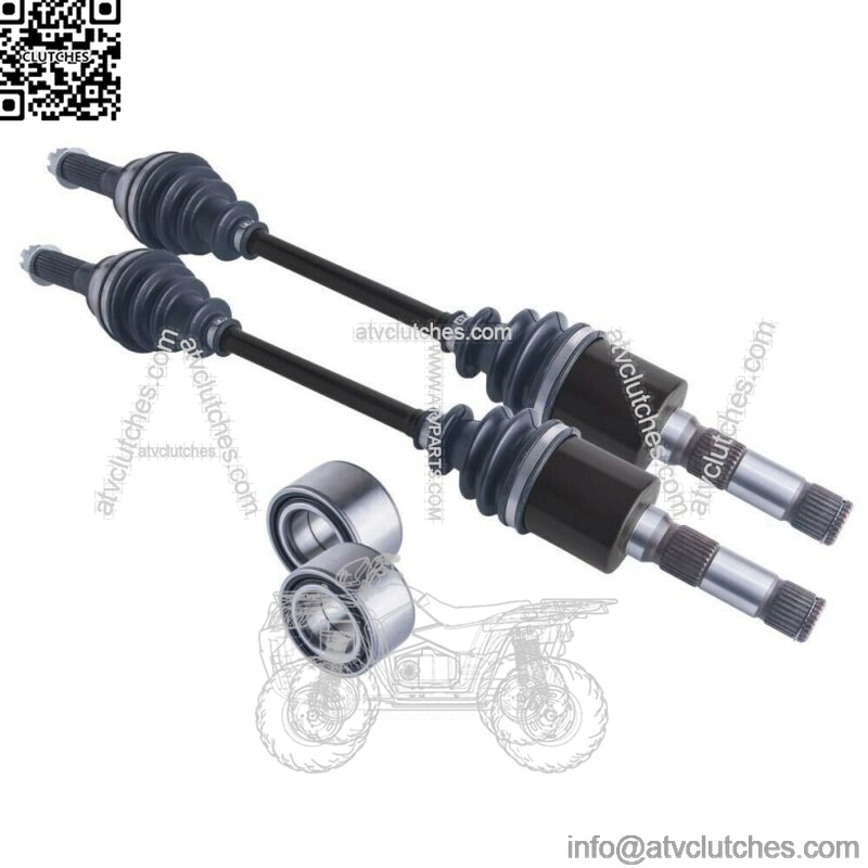 Bobcat 3400 Series rear cv axles & wheel bearings set Serial # AJN 2010 - 2015