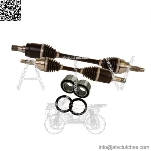 Honda front cv axle & wheel bearing set Pioneer 500 2015 2016