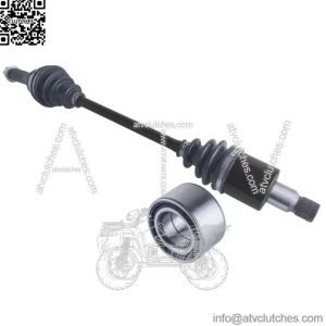 Polaris Ranger RZR S RZR 4 rear left or right cv axle & wheel bearing 800