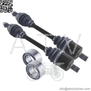 Polaris RZR front cv axles & wheel bearings set 900 50" 55" 1333262