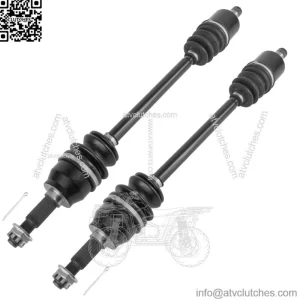 Front Left and Right CV Joint Axle for John Deere RSX860i RSX860E RSX860M (For: John Deere Gator RSX 860E)