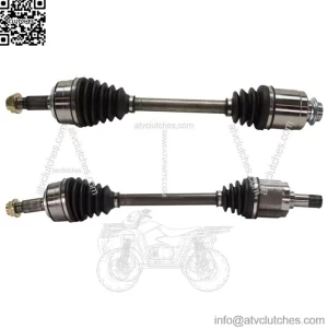 Front CV Axle Shaft Assembly LH RH Pair 2pc Set For 2008-2012 Honda Accord 3.5L
