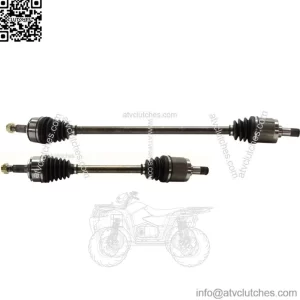 CV Axles For 1996-2007 Dodge Caravan Front Driver and Passenger Side Set of 2