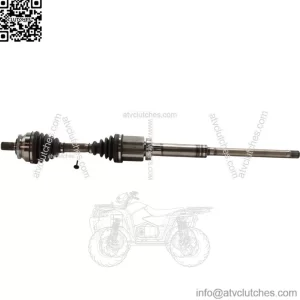 Ft CV Drive Axles for Front Wheel Drive CVT Automatic 08-19 Mitsubishi Outlander