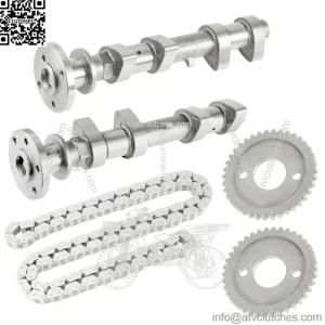 Intake Exhaust Camshaft w/ Timing Chain Sprocket for Polaris RZR XP 1000 2015-21 (For: Polaris)