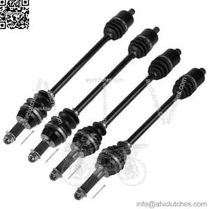Front Rear Left Right Axles for Polaris Ranger 1000 / Crew 1000 Dsl / XP 1000 (For: Polaris)