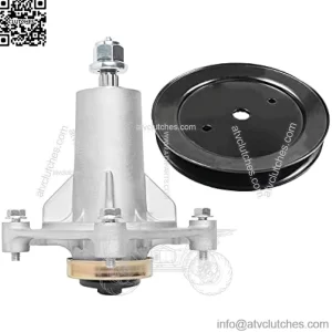 21546238 Spindle Assembly Lawn Mower Mandrel with 195945 197473 Pulley Replaces AYP 187292 192870 Ariens 21546238 21546299 Husqvarna/Craftsman 532187282 532187281 for 42" 46" 48" 54" Deck