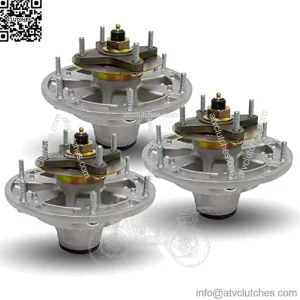 3PK Spindle Assembly Replacement for John Deere 72 inch Deck 777 797 997 Z Trak 1505 1550 1570 1575 1580 TCA51058 TCA24881