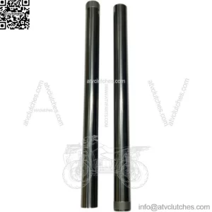 Black 49mm OEM 46605-06 Replacement Front End Fork Tubes Harley Dyna FXD 25.50" (For: Harley-Davidson)