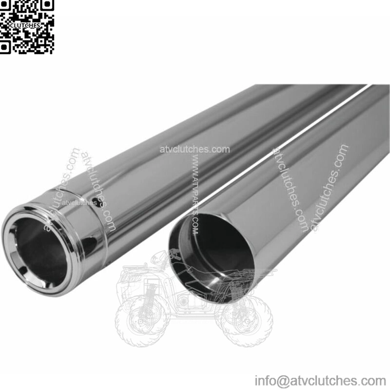 Custom Cycle Chrome Fork Tubes 26-1/2" 49mm OE +2 Harley Sportster XL 16-22 (For: Harley-Davidson)