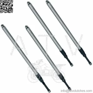 Quickee Adjustable Pushrods Kit Set Harley Evo Evolution Big Twin Dyna FXST (For: Harley-Davidson)