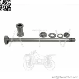 Rear Chrome Axle Spacers Kit Hardware Harley Ironhead Sportster Model K 1952-78 (For: Harley-Davidson)