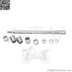 Front Stock Wheel Axle Spacer Kit Chrome Harley Softail Fatboy Heritage Deluxe (For: Harley-Davidson)