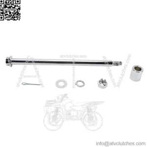 Rear Stock Wheel Axle Spacer Kit Chrome Harley Big Twin Dyna FXD FXDWG 91-99 (For: Harley-Davidson)