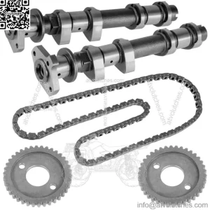 Fits Polaris RZR XP 900 Intake Exhaust Camshaft w/ Timing Chain Sprocket 2011-13 (For: Polaris)