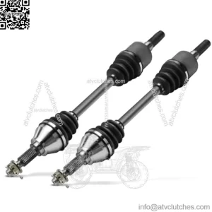 A-Premium Pair (2) Rear CV Axle Shaft Assembly Compatible with John Deere Gator XUV 620i, Gator XUV 850D, 2007 2008 2009 2010, Driver and Passenger Side, Replace# AM135876, AM140523
