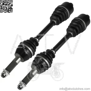 Rear Left And Right CV Joint Axles for Polaris Sportsman 800 Touring EFI 08 09 (For: Polaris Sportsman 800)