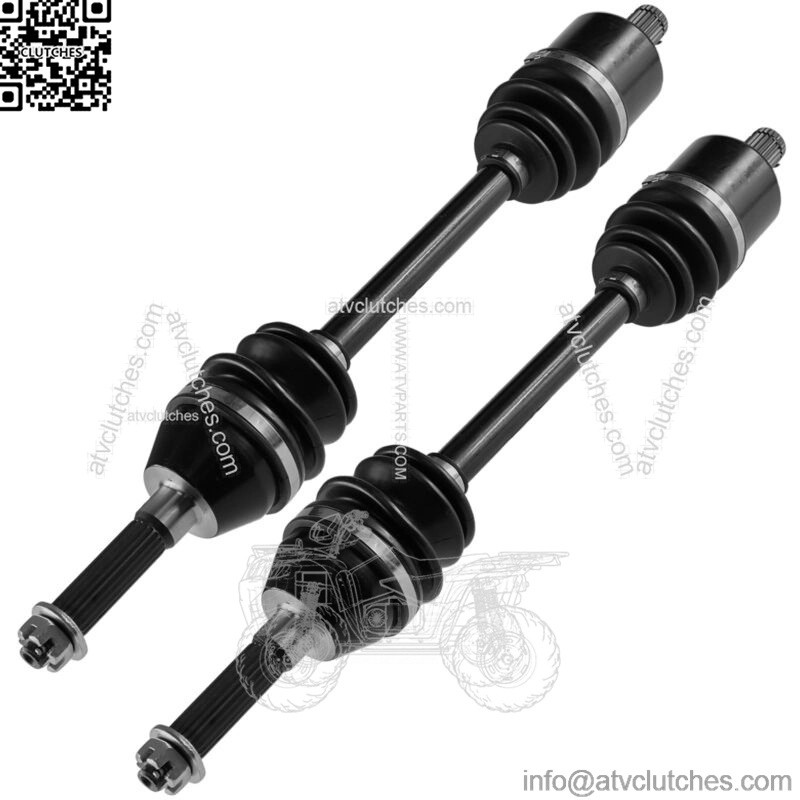 Front Right And Left CV Joint Axles for Polaris Sportsman 800 Touring EFI 08 09 (For: Polaris Sportsman 800)