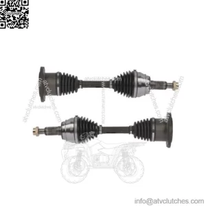 2 X FRONT DRIVE SHAFT for CHEVROLET SILVERADO1500 / GMC SIERRA / 00-06 4WD