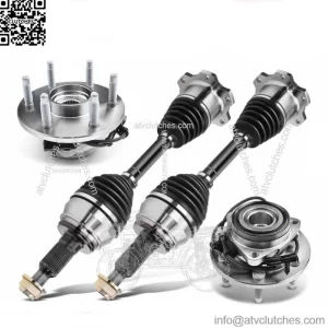Front CV Axle & Wheel Hub Assembly for  Silverado 1500 Tahoe GMC Sierra (For: More than one vehicle)