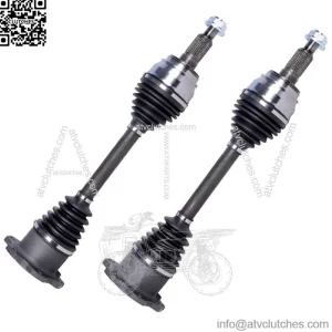 2 Front CV Axles Fit 4WD Silverado Tahoe  Escalade 1500 Series -2007 and Up (For:  Silverado 1500)