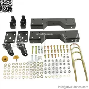 6" Rear Drop Axle Flip Kit C Notch - 1988-1998 OBS GM Truck C/K GMC Chevy C1500 (For:  Silverado)