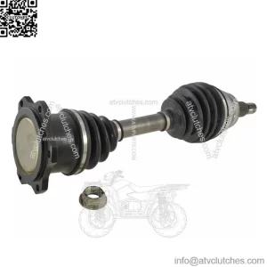 For 2001-2010  Silverado 2500 HD CV Axle Assembly Front API 86661RB (For:  Silverado 2500 HD)