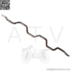 Straw walker shaft with 6 keys rear AZ58845 John Deere