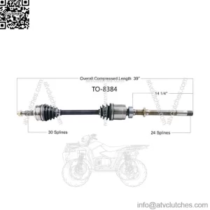 1X Front Right CV Axle Joint Shaft For 2013-2018 Toyota RAV4 (For: Toyota)