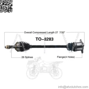TO-8283 CV Axle Shaft (For: Toyota)