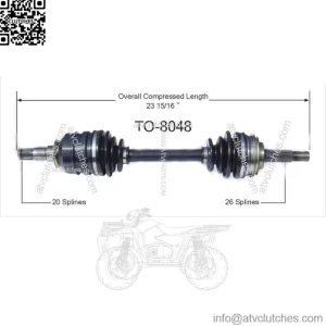 Front Right Passenger CV Axle Joint Shaft For 1986 1987 1988 1989 Toyota Celica (For: Toyota)