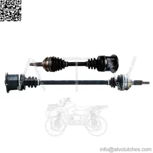 Two (2) Rear Complete CV Shaft Axles for Manual Transmission Toyota MR2 85-86 (For: Toyota)