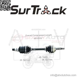 CV Axle Shaft for 1989-1991 Toyota Camry 2.0L L4 - Constant lq (For: Toyota)