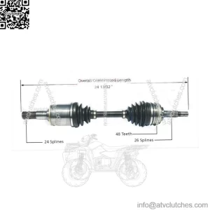 TO-8167 CV Axle Shaft for Constant Velocity vv (For: Toyota)