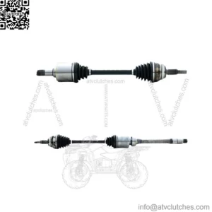 Front CV Joint Boot Axle Shafts Assemblies TrakMotive Set For Toyota Sienna FWD (For: Toyota)
