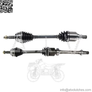 Front Pair CV Axle Joint Shaft Assembly for Toyota Highlander FWD 2.4L 2001-07 (For: Toyota)