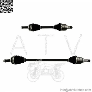 Front Axle Shaft Set fits Toyota Prius Plug-In 2012-2015 27CVGJ (For: Toyota)