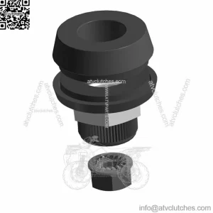Polaris K-HRDWR,MAIN SHAFT,WIPER G2, Genuine OEM Part 2208225, Qty 1