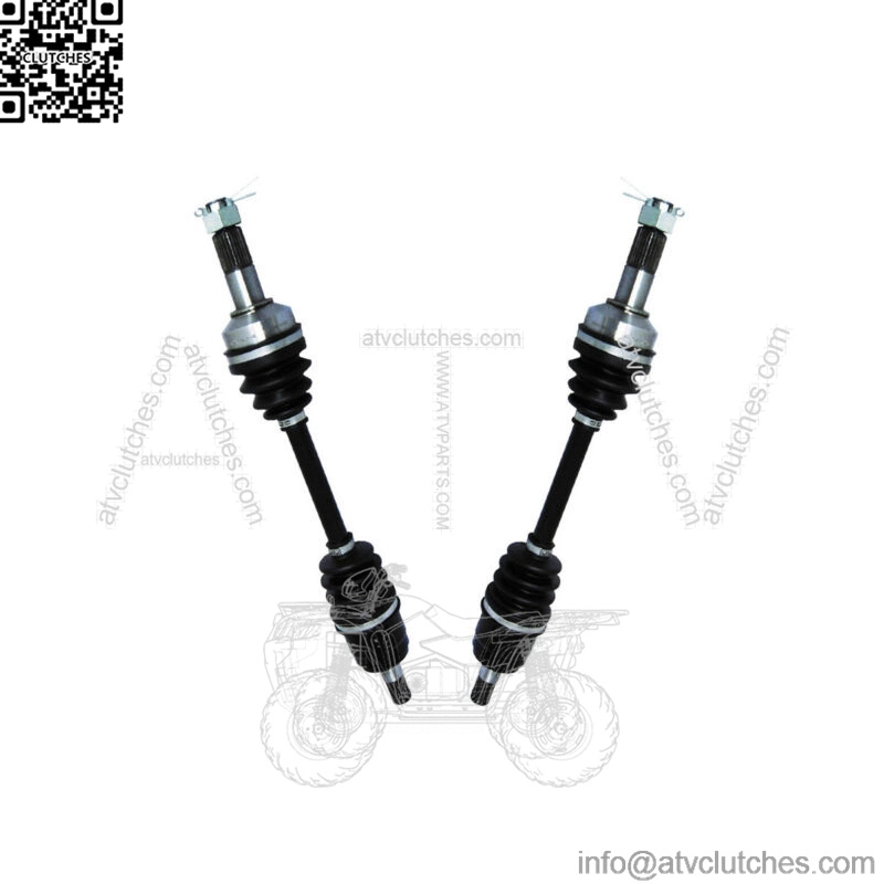 Front CV Axle Shafts Pair 2 for 2015-2019 Honda TRX420FM1 FourTrax Rancher 4x4 (For: Honda)