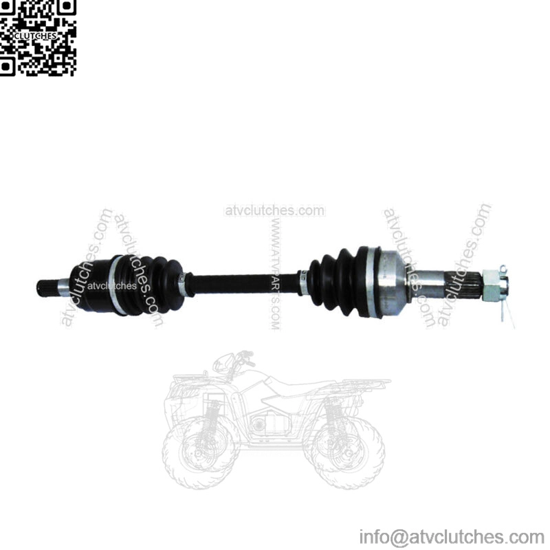 Front CV Axle Shafts Pair 2 for 2015-2019 Honda TRX420FM1 FourTrax Rancher 4x4 (For: Honda) - Image 2