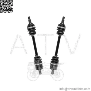 Rear CV Axle Shaft Pair 2 for Honda TRX420FA6 FourTrax Rancher 4x4 Auto DCT IRS (For: Honda)