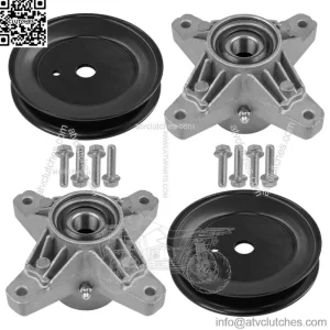 42" Deck Spindle & Pulley for Cub Cadet LT1018 13AB11CG710 13AX11CG710 618-3129
